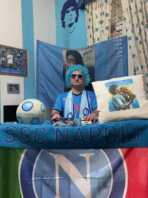 A post by @cicciocostina on TikTok caption: Spezia- Napoli in live con Cicciocostina 💙#sscnapoli #napolinelcuore💙 #lacapolistaseneva💙 