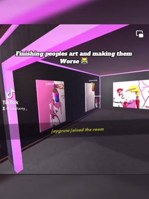 A post by @splixhxrry_ on TikTok caption: repost because TikTok deleted the sound #fyp #foru #foryou #foryoupage #forupage #recroom #rr #vr #funny #meme #trolling #troll #meme #oculusquest2 #gaming #gamer #games #game #art 