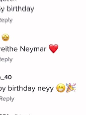 A post by @0591neymar_jr on TikTok caption: Happy birthday ney and ronaldo❤️❤️🥳🎉#CapCut #psg #neymar #loveneymar #viral #fypシ #foryoupage #neymarjr10 #brazil🇧🇷 #neymarjr #parisgermainsaint #france🇫🇷 #ney  