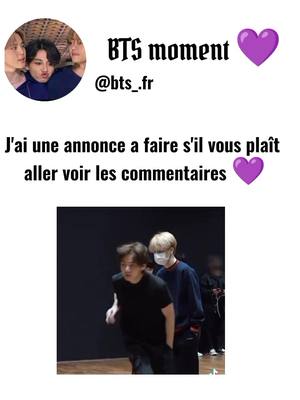 A post by @bts_.fr_ on TikTok caption: Aller voir les commentaires s'il vous plaît 💜 #bts_official_bighit 