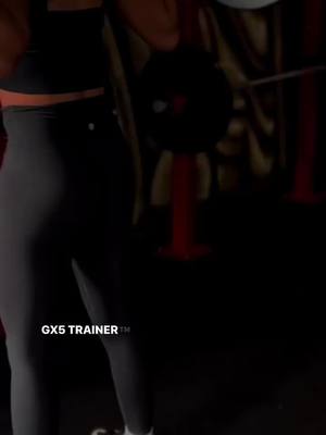 A post by @gx5trainer on TikTok caption: Lifting with the GX5 TRAINERTM will take your workout to the next level! 🔥🔥🔥 #fitnessmotivation #fitnesstok #gymchick #gymtiktom #trendingsong #lifting #backsquat #viraltokiorevengers  #glutes 