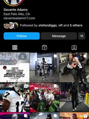 A post by @wiscoprodz._ on TikTok caption: #nfl #fypシ #raiders #trade #davanteadams17 #memories 