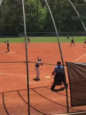 A post by @eliassoliday on TikTok caption: #batting #baseball #double #triple #safe #slide