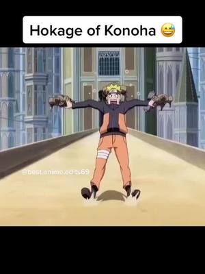 A post by @best.anime.edits69 on TikTok caption: #naruto #konoha #dance #funny 