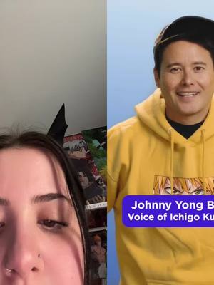 A post by @berryichiigo on TikTok caption: #duet with @vizmedia #Stitch do i win something #bleach #bleachanime #ichigo #ichigokurosaki #johnnyyongbosch #fyp 