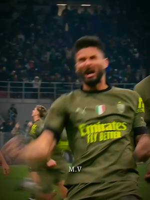 A post by @milan.vibees on TikTok caption: 🩹 #milanvibees #giroud #milan 