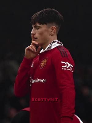 A post by @scottymt_ on TikTok caption: Garnacho silencing the doubters 🤫 #foryou #fyp #foryourpage #fypシ #viral #trending #manchesterunited #mufc #PremierLeague #football #footballtiktok #manutd #garnacho #footballedit 