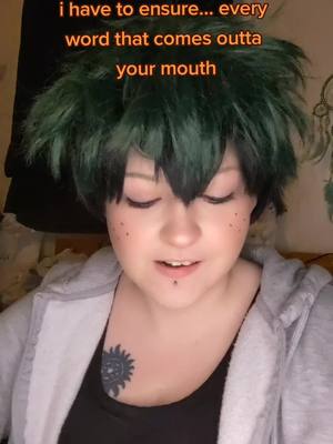 A post by @sammydactyl on TikTok caption: the one where Bakugou and Midoriya are both tired of Izuku 😅 #izukumidoriyacosplay #dekucosplay #mhacosplay #bakugoukatsuki #izukumidoriya 