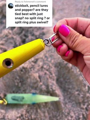 A post by @tackledirect on TikTok caption: Replying to @fishmenat The real question is does it matter for topwater? TA Clips makes the process of switching lures much faster. Available at TackleDirect #topwaterfishing #fishinglure #terminaltackle #fishingtips #fishingtackle #foryou #fyp #fishtok #fishingtiktoks #fishinggear #tacticalanglers #HookedonTD