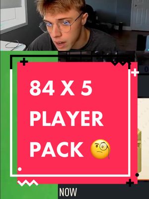 A post by @jagpapi_ on TikTok caption: WHAT DID YOU GUYS GET FROM THE 84X5?🧐 #fifa #futurestars #84x5 #sbc #sbcreview #packluck #fifaultimateteam #trendy #foryou 