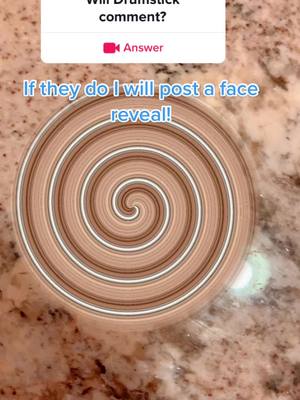 A post by @random_videos_718 on TikTok caption: #answer to @Drumstick who wants a face reveal? #drumstick #viral #fyp 