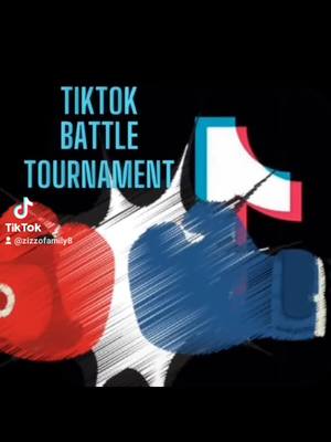 A post by @zizzofamily2 on TikTok caption: Go to @tiktokbattletournament page and like my comment and share if you would like my comment is under my main account which is @zizzofamily8 if you have any confusion please reach out deadline to like my comment is Friday at midnight central time let's do this together!!!💙🙏