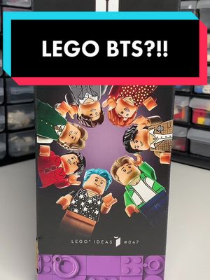 A post by @jb_bricks on TikTok caption: LEGO BTS is finally here… What do you guys think of this crazy set?! #lego #legos #bts #btsdynamite 