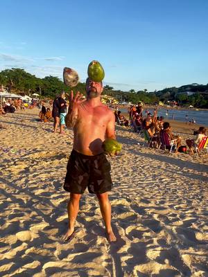 A post by @christian_delpech on TikTok caption: Having fun at the beach in Bizios! #flair #fun #bartender #bartending #skills #cool #brazil #rawfootage 