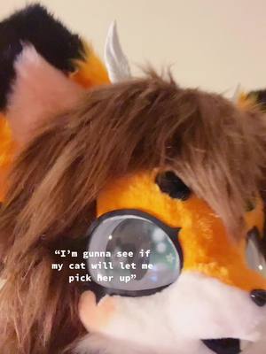 A post by @furember on TikTok caption: #furry #kemonofurry #fursuit #kemonofursuit #altgirl #kemonofursuiter #fursuiter #cutefursuit 