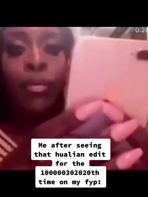 A post by @sxkura_mxochi on TikTok caption: ESPECIALLY ON THAT DAMN CAPCUT TEMPLATE Like c’mon now it’s getting annoying.. (but the music is so GOOD 😍) #hualianedit #croppedvideos #foryou #fyp