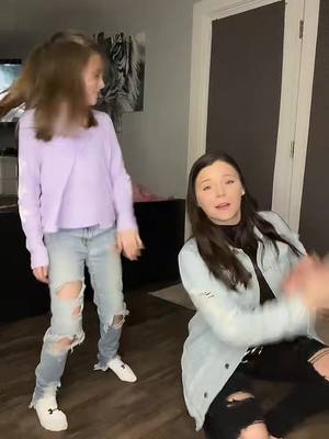 A post by @kayyykeetv on TikTok caption: Hype your bestie up!! #FYP #foryoupage #niece #bestie #twin #dance #hype