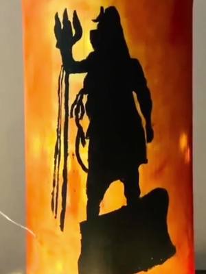 A post by @sailakshmikedaris on TikTok caption: Craft ##handmade #shiva #lordshiva #shivaratru #art #craft 