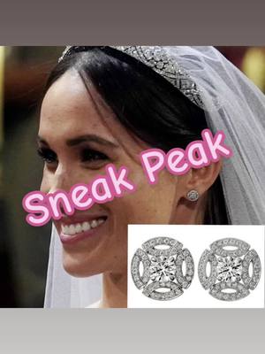 A post by @bellelamaison3 on TikTok caption: Megan Markle Cartier inspired wedding day earrings. #meganmarkle #cartierearrings #meganmarklewedding #meganmarkleearrings #royalfamily #royaljewellery #royalearrings #fyp #foryoupage #foryou