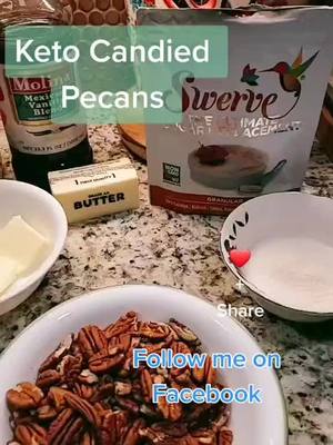 A post by @cooltowncat on TikTok caption: Keto Snack! Candied Pecans- Keto  Friendly! So Yummy!! #ketoforbeginners😍  #ketoforwomenover50  #dirtylazyketorecipes  #ketorecipeshare  #quickeasyketo  #ketocheato  #ketodiet  #ketofriendlysnack  #ketocandiedpecans  #quickketosnabk