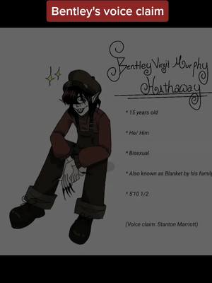 A post by @the.real._.jeff on TikTok caption: The voice belongs to Stanton Marriott of @skeletonstaff #murphyhathawayfamily❤🖤 #creepypastaoc #creepypasta #fyp #BentleySurpmency #bentleymh🚬🧨 