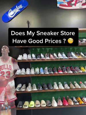 A post by @yourboimarr on TikTok caption: Deals n Steals coming all day! 🫡 #fyp #foryou #hypebeastkickz #sneakers #steals #dunks #jordans 