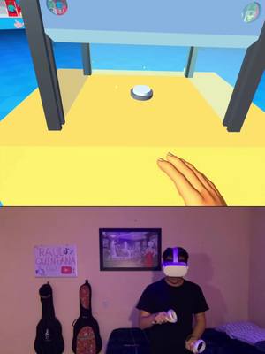 A post by @raulquintanauwu on TikTok caption: Me quedo sin manos :C ( pt.3 ) #handlessshow #oculusquest2 #realidadvirtual #fakesituation