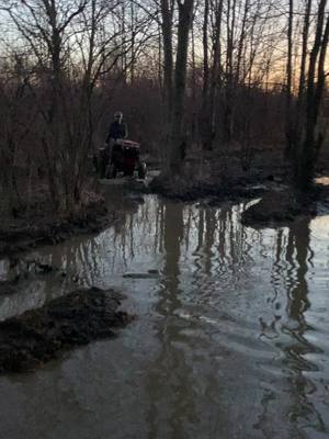 A post by @thiery_tractor_ranch on TikTok caption: #mud #wheelhorse #mudmower