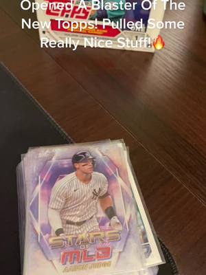 A post by @wisconsin_sportscards23 on TikTok caption: Fun Box! #fyp #foryou #sports #baseball #MLB #cards 