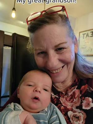 A post by @betsylovecleanromance on TikTok caption: Nason J born Feb 16 making me a Grammy Great #greatgrammy #authorsareold #thisiswhyimdistracted