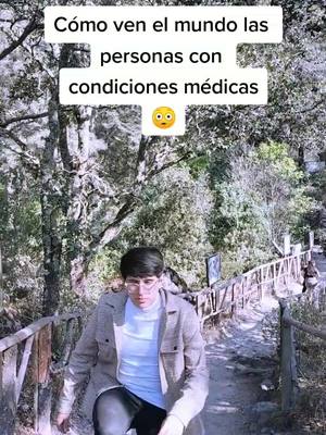 A post by @drashlly on TikTok caption: @TheWorldTops. 👈🏻 Cómo ven el mundo las personas con condiciones médicas 😳 #mundo #SabiasQue #howthingswork #datoscuriosos 