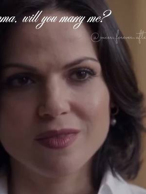 A post by @oncer.forever.after on TikTok caption: She said yes!!! 💍  Its very out of time bur ive been experimenting with regina and emma voices all day so that was my main focus. Let me know if you have more ideas on what i can do. #foryoupage #fyp #ouat #onceuponatime #reginamills #emmaswan #lanaparrilla #jennifermorrison #jennifermorrison 