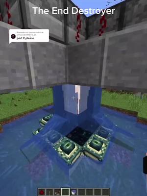 A post by @minecraft.funnyvn on TikTok caption: The end destroyer #Minecraft #game #fyp #choicungtiktok 