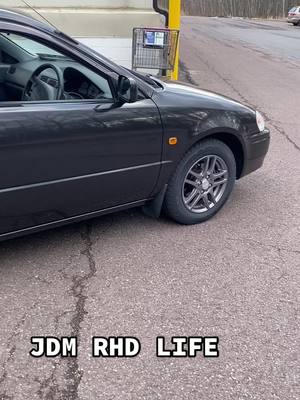 A post by @jdmthing2008 on TikTok caption: My new to me RHD 😊😎#rhd #toyota #jdm  