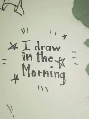 A post by @n0__xx on TikTok caption: draw in the morning and draw in the night >>>>> #drawing#draw#drawinthemorning#fyppp#saikikusuo#divert#doodles#doodlesdrawings