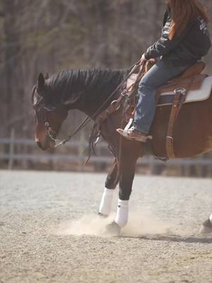 A post by @willowgriffith1 on TikTok caption: Determination is the key to success♦️ #rodeo #cowboy #cowgirl #western #animals #horses #inspiration #rufflilbruddah #horsemanship 