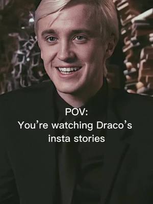 A post by @livianovelli_ on TikTok caption: Draco’s IG stories hit different🙊 #MaestriDelPov #dracomalfoy #hogwarts #malfoy #malfoymanor #snape #severussnape #piton #serpeverde #tomfelton #hp #foryoupage #perte #neiperte 