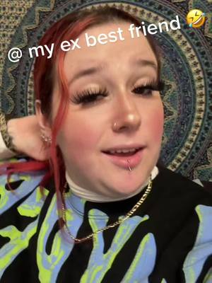 A post by @emma_aintnosalad on TikTok caption: Imma still touch her tho🤣🤣🤣 #fyp #xyzbca #iaintevengottatouchtheb #kickinbigshitwithmyfeetonem #viral #babydaddyproblems 