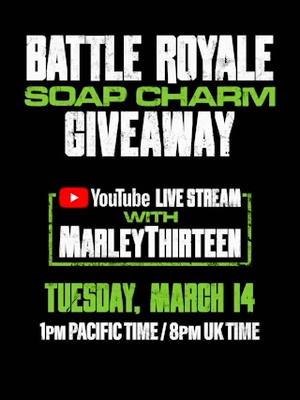 A post by @neil_ellice on TikTok caption: Livestream & Soap Charm Giveaway This Tuesday March 14 1pm PT / 8pm UK Time. @marleythirteen @callofduty www.youtube.com/marleythirteen #callofduty #modernwarfare2 #mw2 #soapmactavish #neilellice #modernwarfare #soapmactavishmw #neilellicesoap #livestream #live #streamer #battleroyale #giveaway 