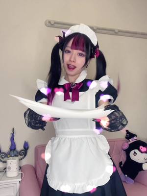 A post by @usagimiku on TikTok caption: 成長したメイドさん