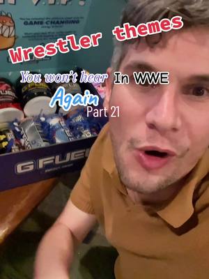 A post by @themachofan on TikTok caption: Part 21 | wrestler themes you won’t hear in WWE again! #WWE #wwethemes #wwesmackdown #wweraw #WrestleMania #themachofan #gfuel @gfuelenergy 