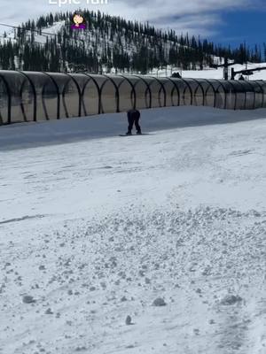 A post by @jennbyrd16 on TikTok caption: First/last time snow boarding 😂 #epicfail #snowboarding #grandmasoftiktok