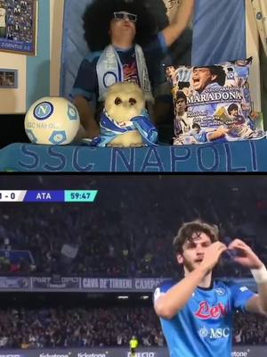 A post by @cicciocostina on TikTok caption: Napoli-Atalanta 2-0 perla di Kvara #sscnapoli #napolivsatalanta #kvaratskhelia #napolinelcuore #calcioitaliano #forzanapolisempre💙💙💙💙 