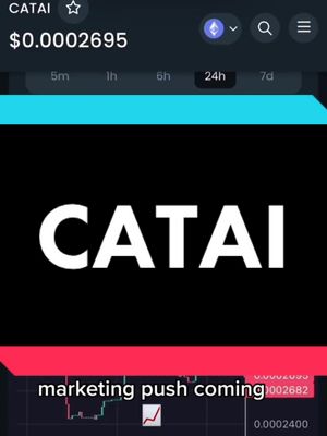 A post by @cryptomrkt on TikTok caption: Linked in my bio🔝⤴️ #fyp #catai #ai #fypシ 