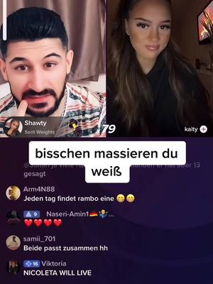 A post by @_tv7._ on TikTok caption: #rambo #liebe #fußhoch #rambolive #lachen