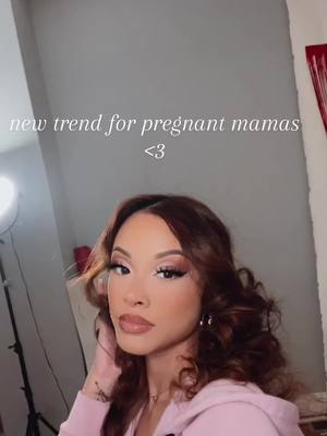 A post by @wolfiecinnn on TikTok caption: 💗 #pregnantlife #pregnanttiktok #firsttimemom #fyp 