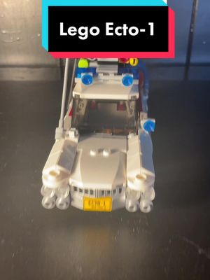 A post by @jpbricks on TikTok caption: Yes I’m back, I wasnt active bc of school… #lego #fypシ #jpbricks #😁 #legotok #ghostbusters #ecto1 #moc @Ghostbusters 