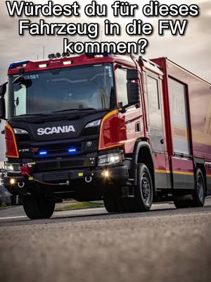 A post by @derkev911 on TikTok caption: #freiwilligefeuerwehr #ehrenamt #retterherz #foryou #viral #blaulicht #feuerwehr #mehralsnureinhobby #firetruck #firetrucks #scaniapower #rosenbauerfiretrucks  