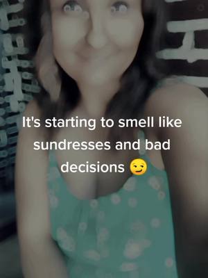 A post by @sassy_mommaof2 on TikTok caption: #CapCutVelocity #CapCut #sundress #baddecisions