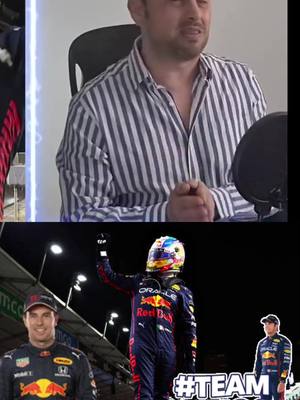 A post by @avicola_jalpa on TikTok caption: VERSTAPPEN IMPOTENTE ANTE SERGIO PÉREZ, MIENTE Y POR UN PUNTO SE DESCUBRE #checoperez #retbull #maxverstappen #f1 #noticias #entrenamiento 